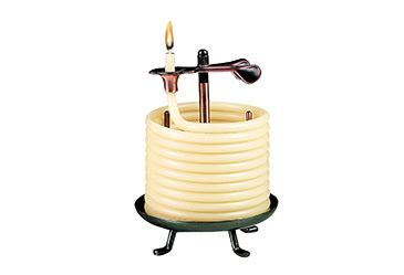 Candle By the Hour Natural Beeswax Candle