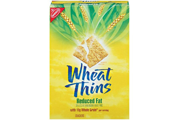 Healthy nut free school snack, Wheat Thins