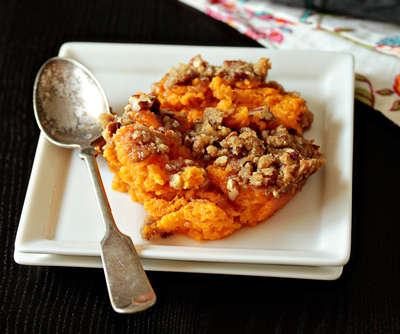 Sweet Potato Casserole comfort food recipe