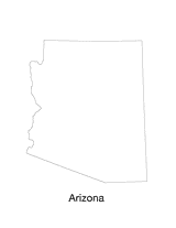 Arizona State Map