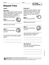 Math in Science: Elapsed Time