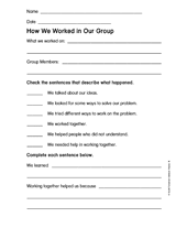 How We Worked in Our Group 1