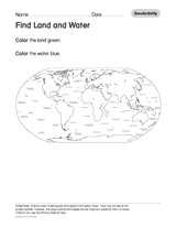 Find Land and Water