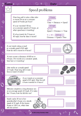 Distance & Speed Word Problems I