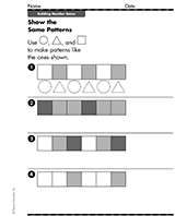 Show the Same Patterns