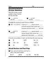 Division Notations